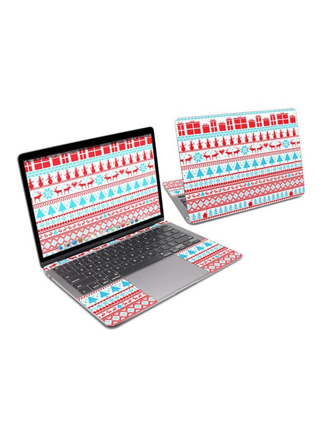Comfy Christmas Skin Cover For Macbook Air 13 2182 Multicolour
