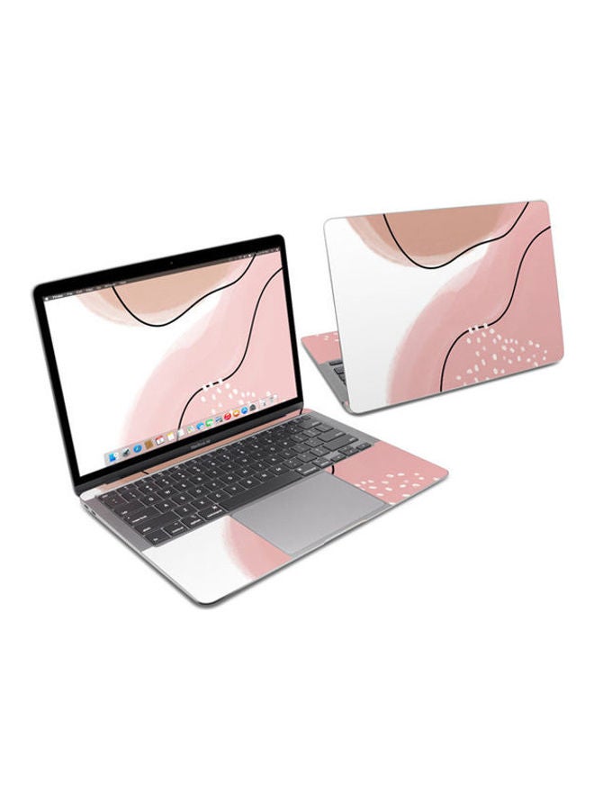 Abstract Skin Cover For Apple MacBook Air 13 2020 Pink 