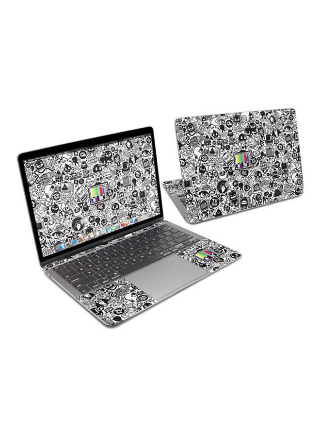 غطاء حماية من تي في كيلز إيفري ثينج لجهاز ماك بوك إير 13 2020 متعدد الألوان