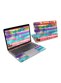 Watercolor Lines Skin Cover For Macbook Air 13 2727 Multicolour