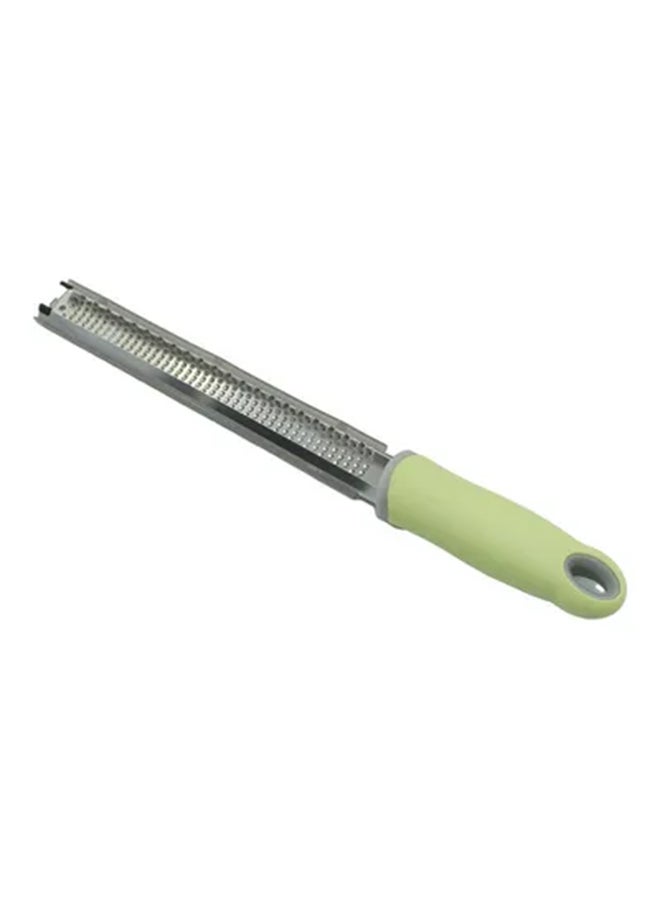 Professional Chef - Cheese Grater Tool With Sharp Blade Green/Silver 29x2.5x2cm - Image 1