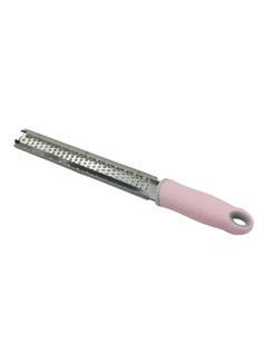 Cheese Grater Tool With Sharp Blade Pink/Silver 29x2.5x2cm