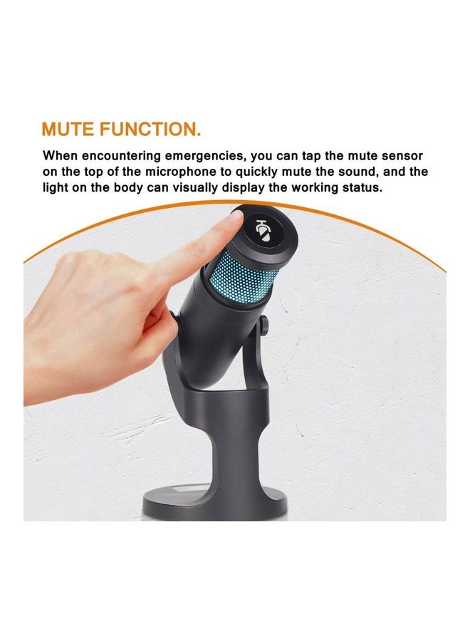 Arabest Condenser Microphone For Laptop Multicolour  - Image 3