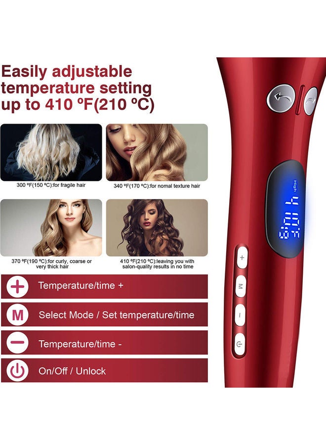 Arabest Hair Curler Rotating Crimper Red 32x5cm  - Image 4