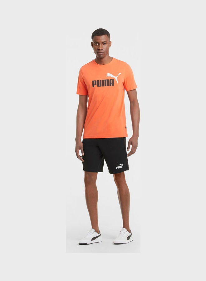 PUMA Side Pocket Essential Knitted Jersey Shorts Black  - Image 2