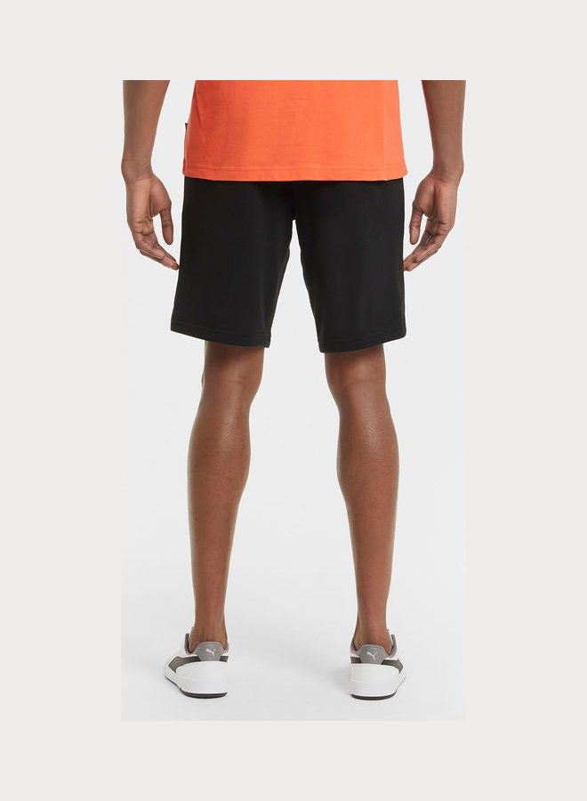 PUMA Side Pocket Essential Knitted Jersey Shorts Black  - Image 3