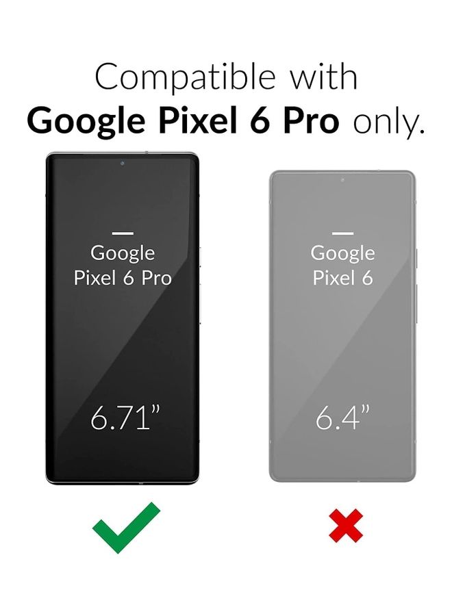 Rock Pow Google Pixel 6 Pro Case With Ring Kickstand blue - Image 2