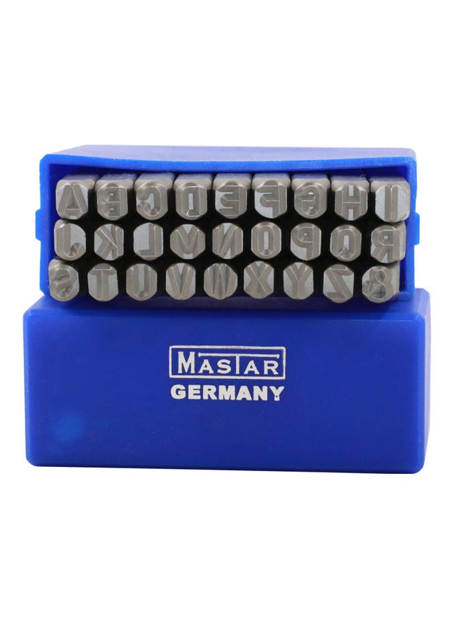 Master Letter Punch Silver 5mm