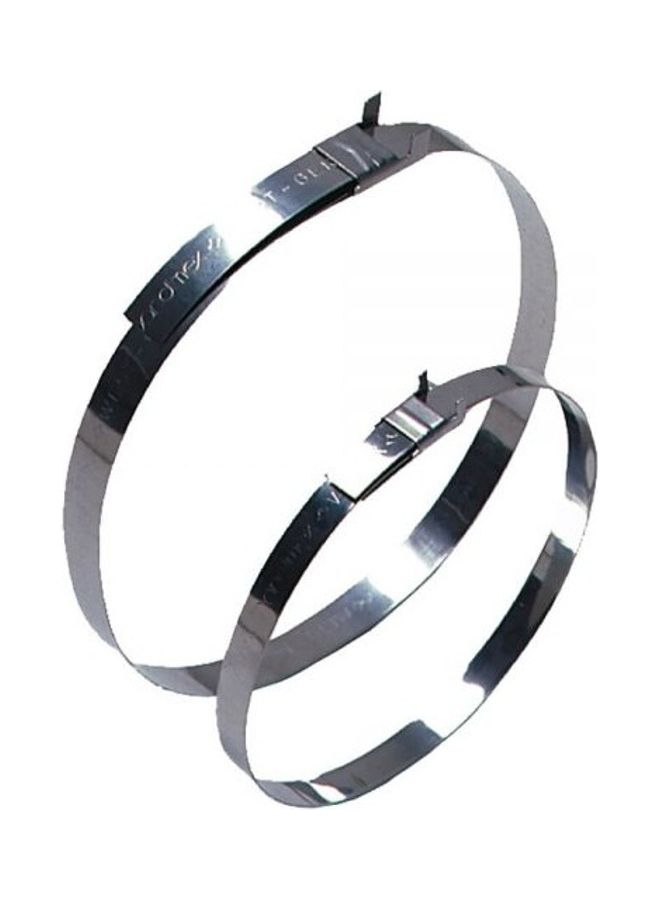 Bandimex 100-Piece Heavy Duty Buckles Silver 3/8"inch  - Image 2