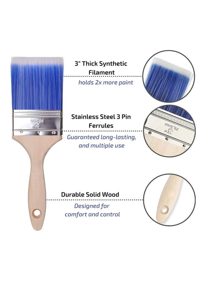 Woodstock - Penne Paint Brush Blue 1.5inch - Image 1