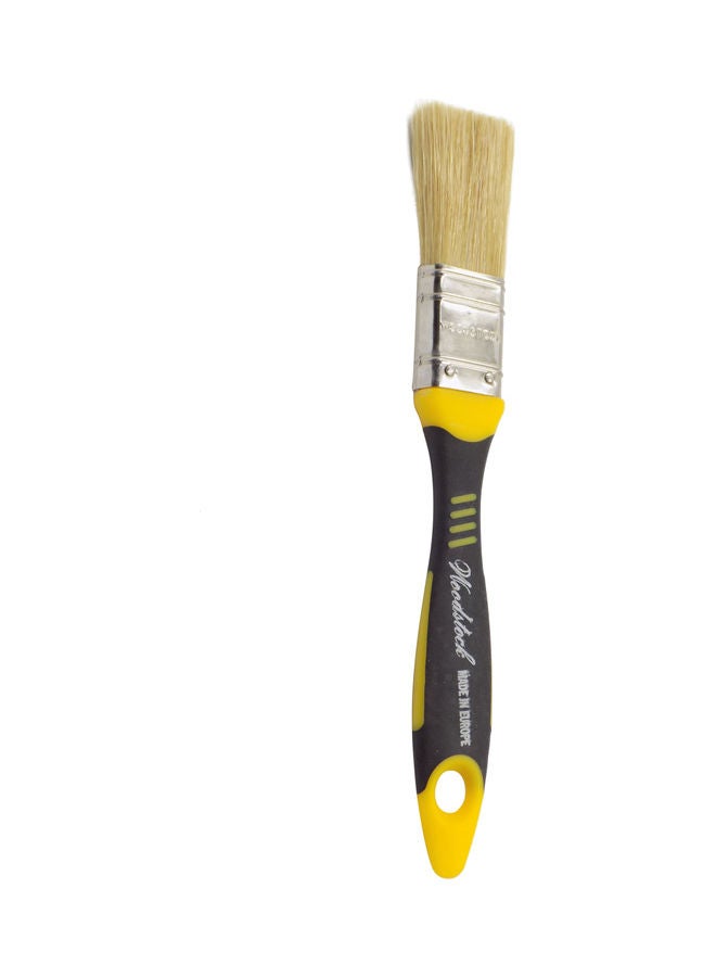 Woodstock - Castor Paint Brush Black/Yellow 1inch - Image 1