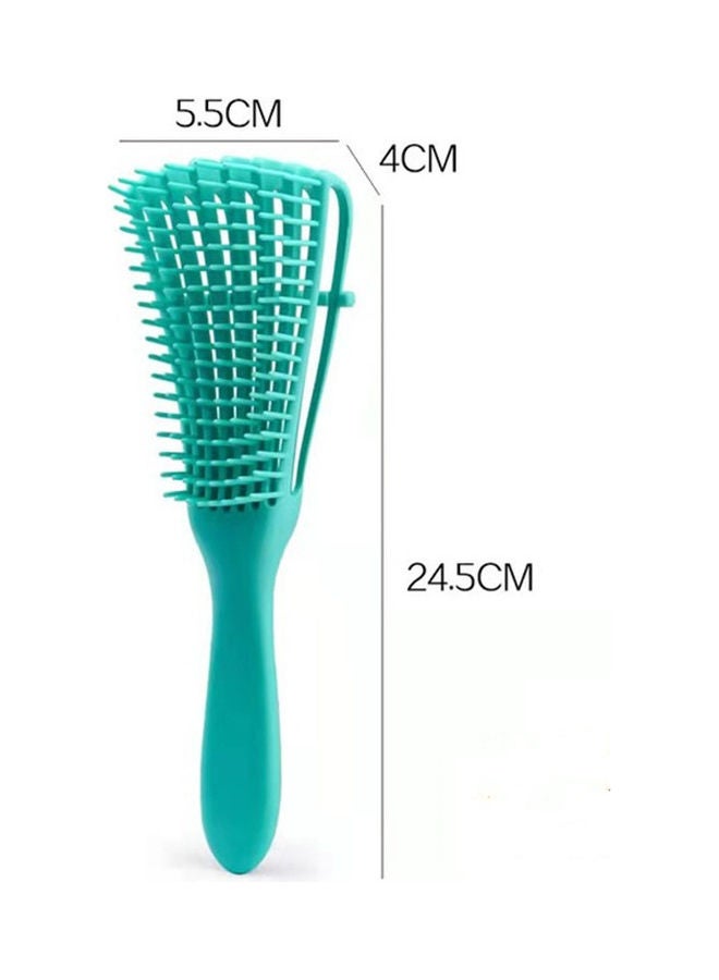 Umiwin Hair Comb Massage Detangling Brush Green 24.5cm - Image 2