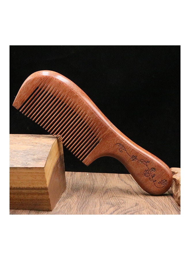 Hair Comb Wood 19cm - https://f.nooncdn.com/p/v1636354124/N51779867A_2.jpg?format=jpg&width=original