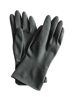 Chemex Household Rubber Euroglove Black 