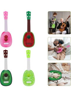 MissTiara Mini Fruit Style Simulation Ukulele Guitar Toy 32x10.5cm  - Image 4