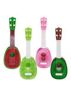 MissTiara Mini Fruit Style Simulation Ukulele Guitar Toy 32x10.5cm  - Image 3