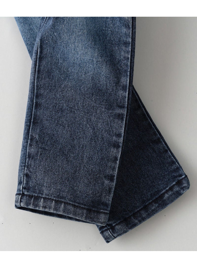 JAM - Embroidered Patches Jeans Light Blue - Image 1