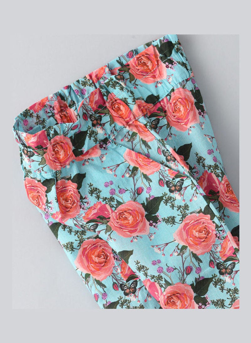 Jelliene Woven All Over Print Pull On Pants Multicolour  - Image 4