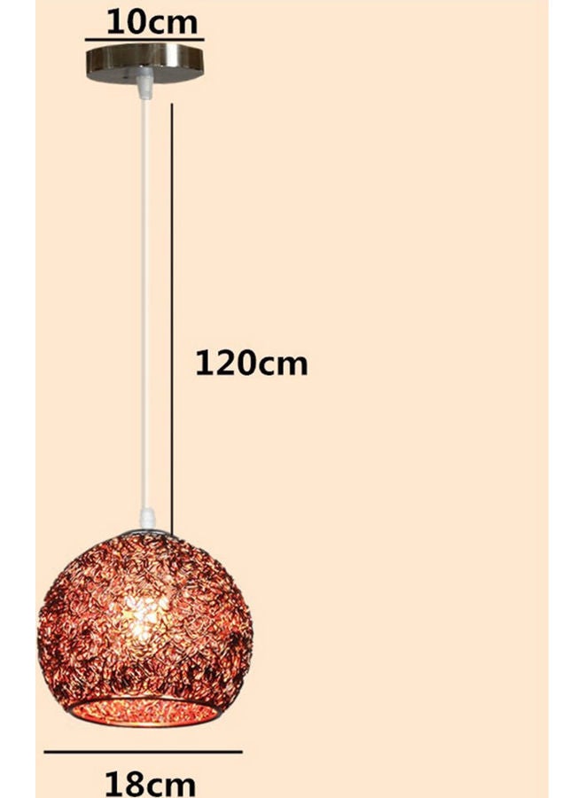 Macaron Wire Chandelier Gold 10x18x120cm  - Image 5