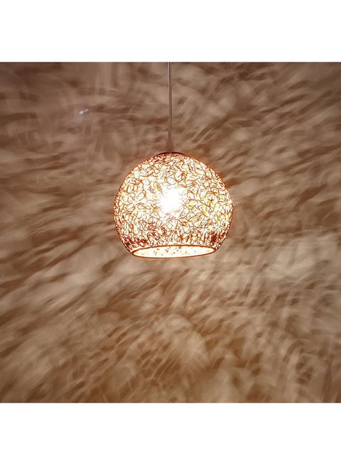 Macaron Wire Chandelier Gold 10x18x120cm
