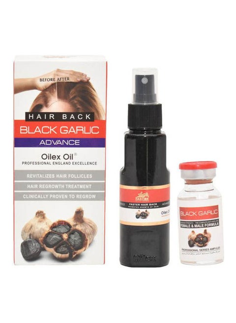 Advance Oil Hair Back - 1 Piece - Black Garlic Multicolour 100ml