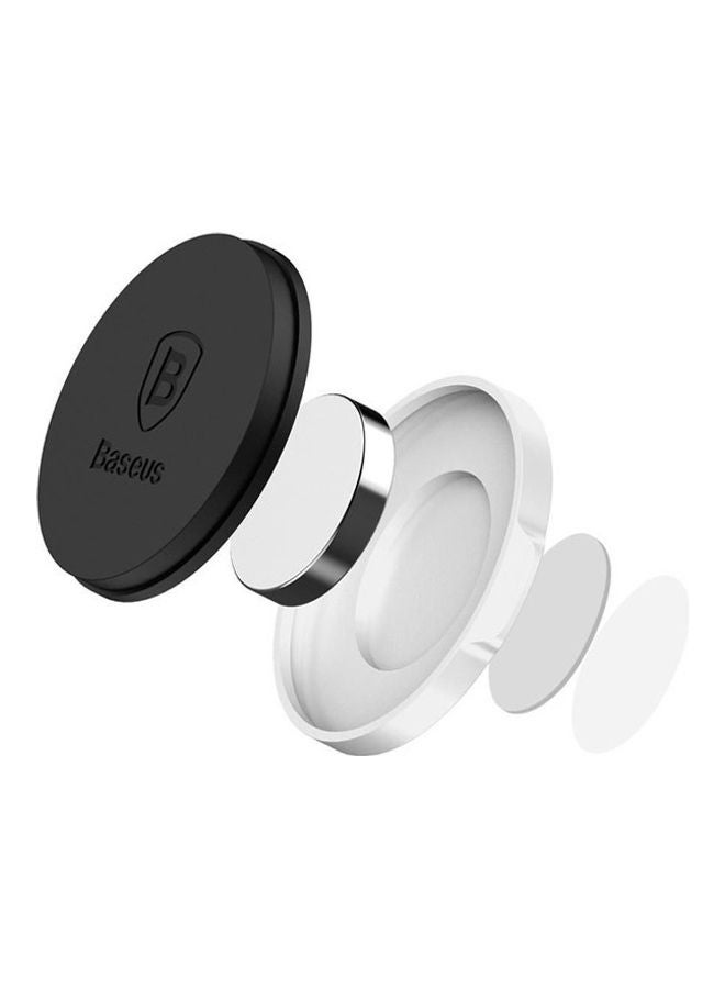 بيسوس حامل للتثبيت في فتحة التكييف بالسيارة فضي/أسود - Image 2