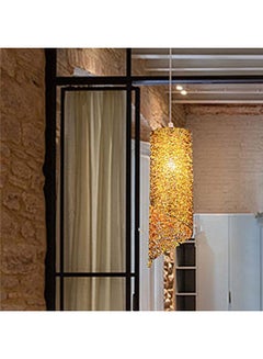 ماركة غير محددة ثريا بمصابيح LED ذهبي 32x10x120سم  - Image 2
