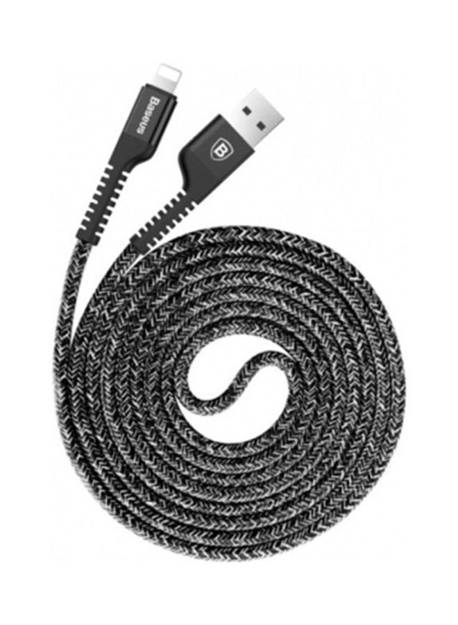 Baseus Anti-break USB Cable For IP 2A Black - Image 1