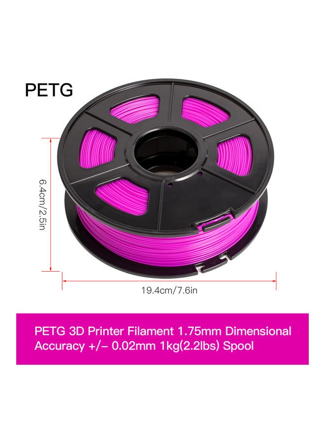 Generic - 3D Printer PLA Filament Red - Image 1