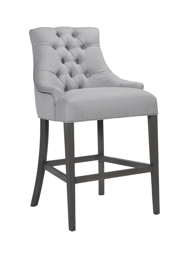 ebb & flow Dining Chair Luxurious - In Oak/Grey Wooden Chair Oak/Grey 61 x 69 x 113cm  - Image 1
