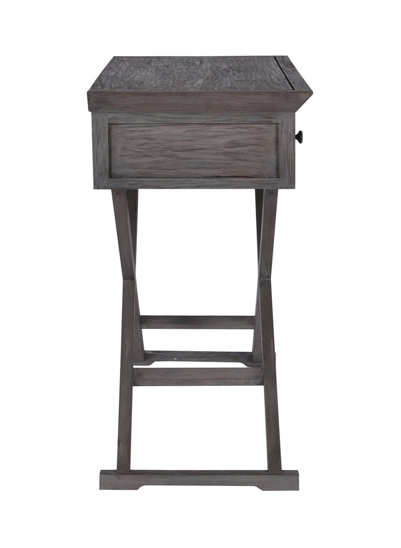 ebb & flow - Side Table Luxurious - In Oak Wood - Used Next To Sofa As Coffee Corner Oak 90 x 40 x 75cm - Image 1