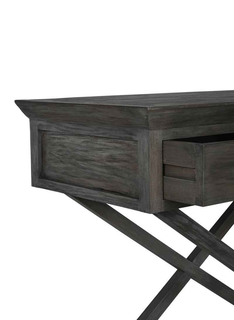 ebb & flow - Side Table Luxurious - In Oak Wood - Used Next To Sofa As Coffee Corner Oak 90 x 40 x 75cm - Image 1