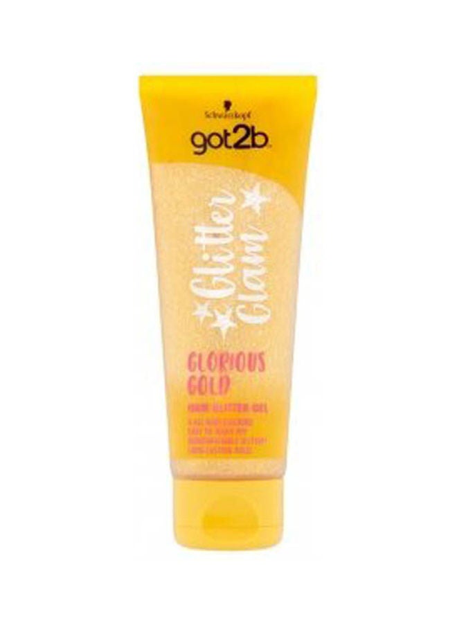 Schwarzkopf Got2B Glitter Glam Glorious Gold Hair Gel Yellow 50ml 