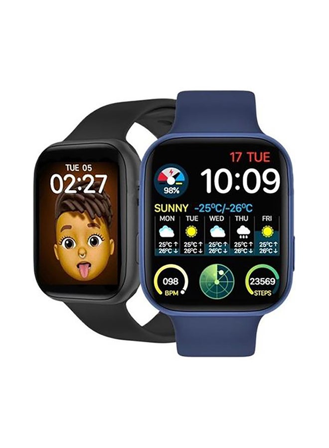 بلاك تايجر ساعة ذكية HW33 Plus مطورة بخاصية مراقبة الحالة الصحية و تدعم اللغة العربية أزرق - Image 5