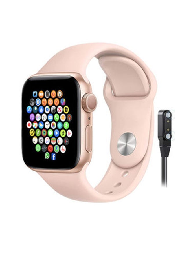 Black Tiger Smart Watch Hw16 With Health Fitness Tracker Pink  - Image 1