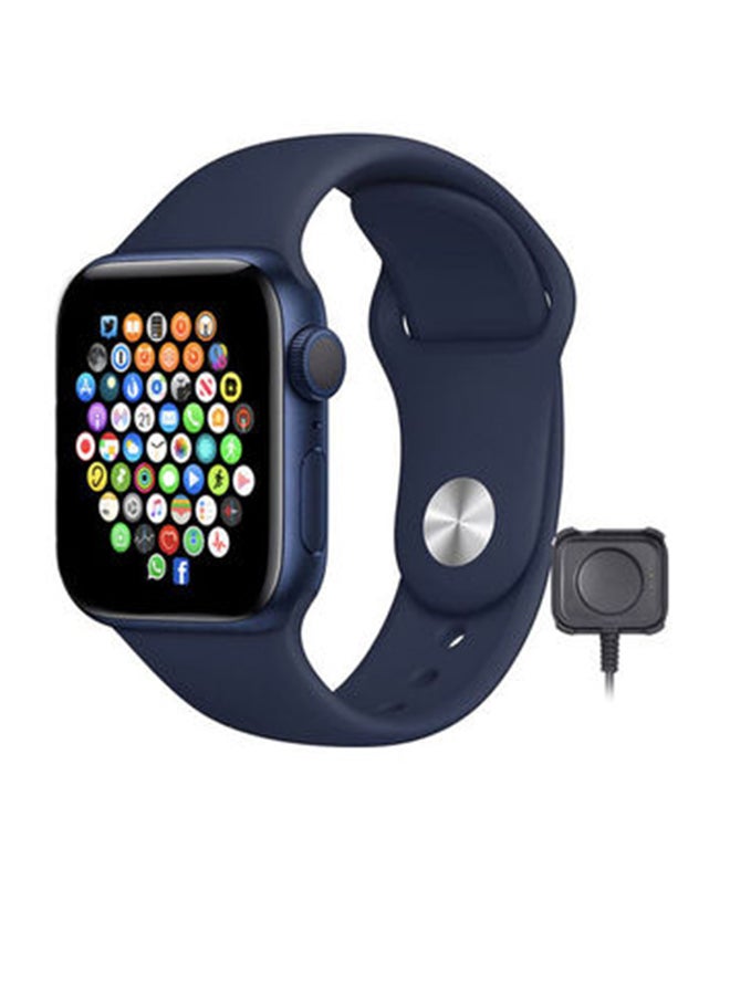 بلاك تايجر ساعة ذكية HW22 من الجيل السادس مع خاصية الرد على المكالمات و الرسائل / تدعم اللغة العربية أزرق - Image 1