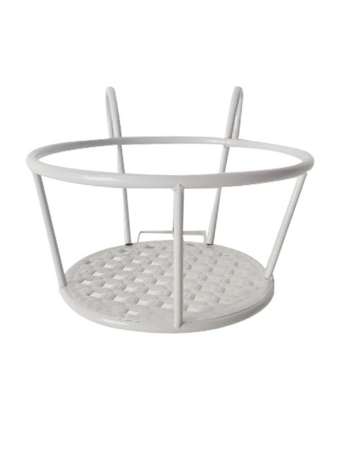 شاربدو حامل رف لعرض النباتات أبيض 22x18x12سم - Image 1