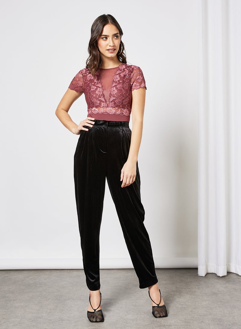 VERO MODA - High-Waist Trousers Black - Image 1