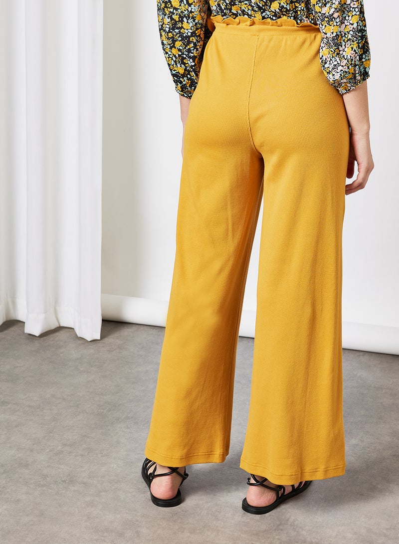 BCBGeneration Wide Leg Pants Yellow  - Image 2
