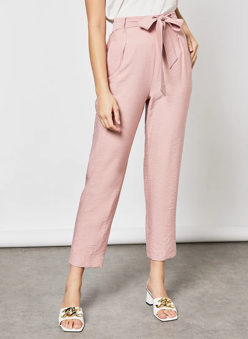 BCBGeneration Belted Trousers