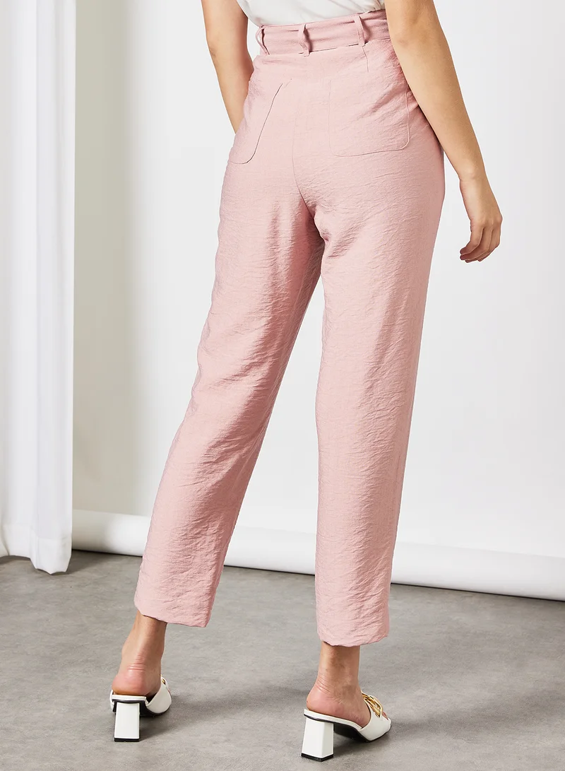 BCBGeneration Belted Trousers