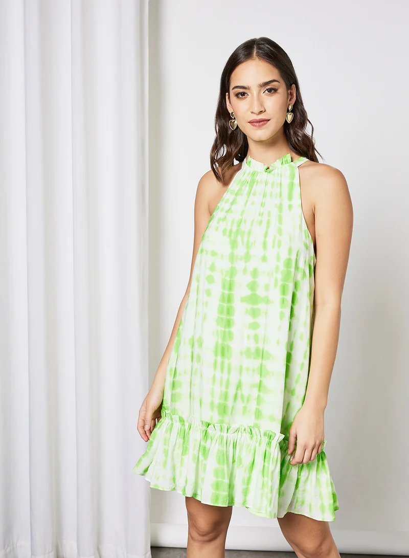 BCBGeneration Tie-Dye Mini Dress