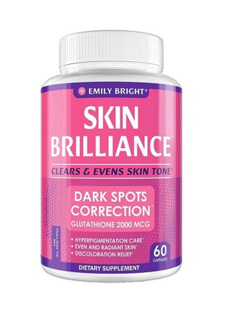Emily Bright Skin Brilliance 2000mg 60 capsules | Best Price KSA Emily Bright Skin Brilliance 2000mg 60 capsules | Best Price KSA