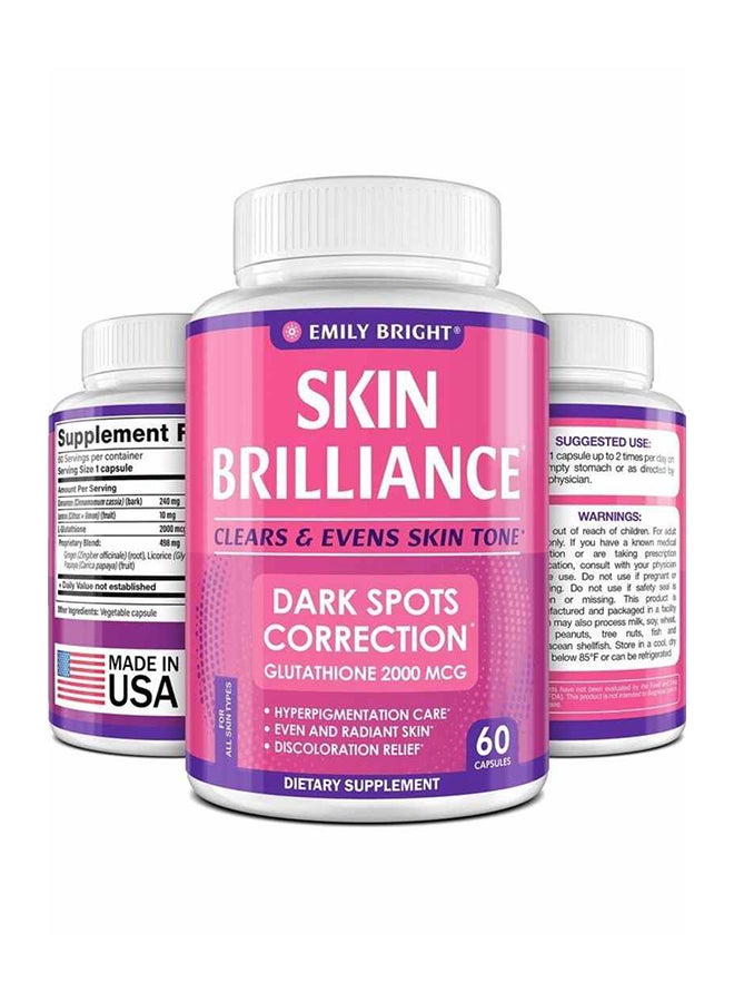 Emily Bright - Skin Brilliance 2000mg 60 capsules - Image 1