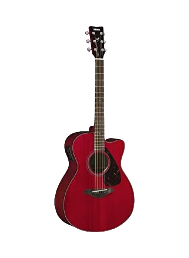 YAMAHA Concert Cutaway 6 String Acoustic-Electric Guitar - Image 1