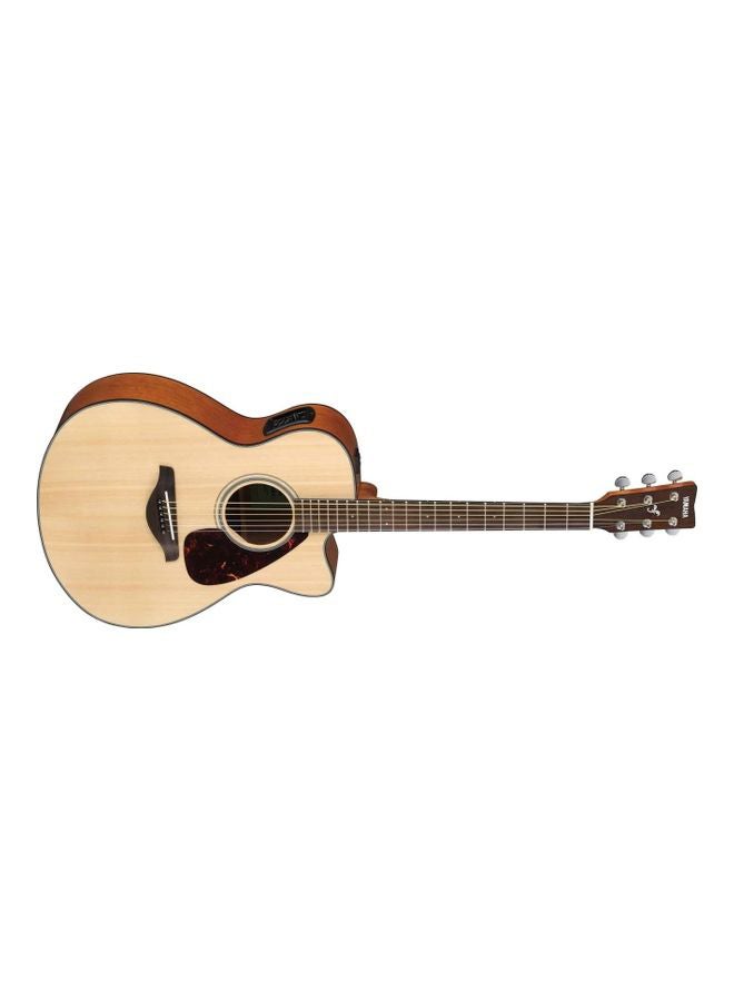 YAMAHA Concert Cutaway 6 String Acoustic-Electric Guitar - Image 2