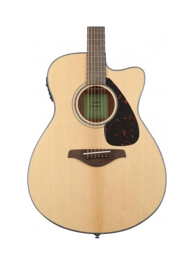 YAMAHA Concert Cutaway 6 String Acoustic-Electric Guitar - Image 3