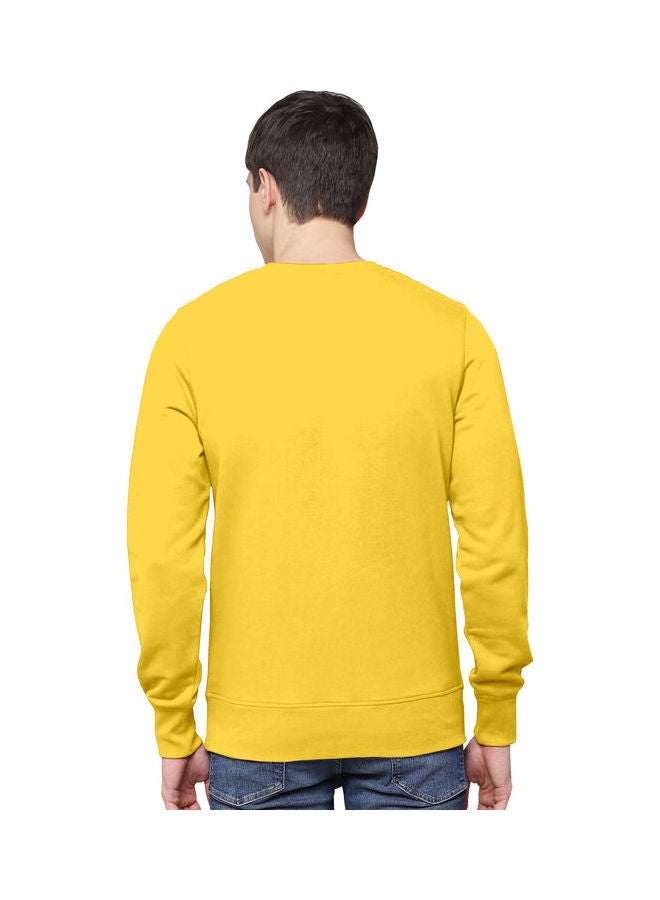 COLOR HUNT Everyday Full Sleeve Sweatshirt Yellow  - Image 2
