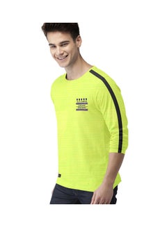 Everyday Stretch Full Sleeve T-Shirt Lime/Black - v1636372964/N51778343V_3