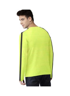 Everyday Stretch Full Sleeve T-Shirt Lime/Black - v1636372965/N51778343V_4